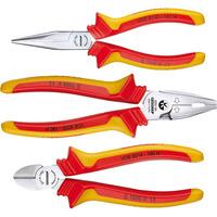 Gedore 1692291 1102-002 VDE Pliers Set 3pc