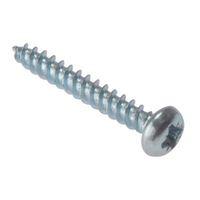 General Purpose Pozi Screw Round Head TT ZP 1in x 8 Box 200