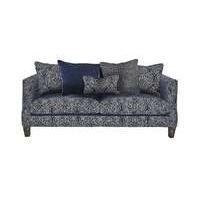 genevieve 3 seater fabric sofa