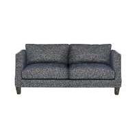 genevieve 3 seater fabric sofa with stud details