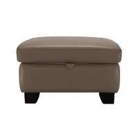 Gemma Leather Footstool