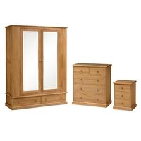 georgian oak bedroom set