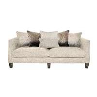 Genevieve 4 Seater Fabric Sofa with Stud Details