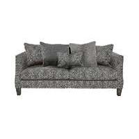 Genevieve 3 Seater Fabric Sofa w...