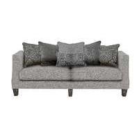 Genevieve 4 Seater Fabric Sofa