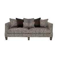 Genevieve 4 Seater Fabric Sofa w...