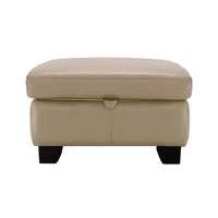 Gemma Leather Footstool