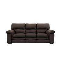 Georgia 3 Seater Leather Sofa