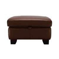 Gemma Leather Footstool