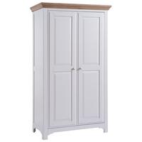 Georgia Grey Painted Wardrobe - 2 Door