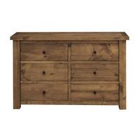 Georgia Pine 6 Drawer Dresser