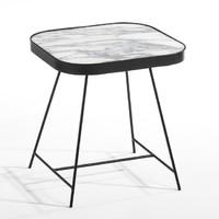 Gemma Marble Side Table Designed by E. Gallina