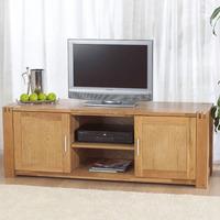 Genoa Solid Oak TV Unit