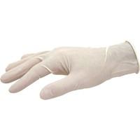 Genuine 10x Box Of 100 Latex Lightly Powdered Disp Gloves M - Part Number VC571