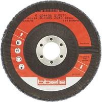 Genuine 4x Bibielle Flap Discs Zirc Concl 115 mm P80 DIY Tool Accessories - P...