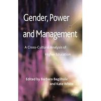 gender power and management a cross cultural analysis of higher educat ...