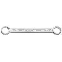 gedore 4 120 double ring spanner set 12 piece din837 sw6x7 30x32mm iso ...