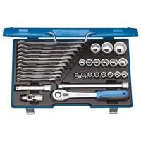 Gedore D 20 KAU-20 Socket Wrench Set 1/4 inch 37-Piece Set UD-IN-IS-PH-PZ-TX