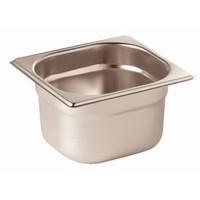 Genware GN16-200 Gastronorm Pan, 1/6, 200 mm Deep