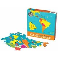GeoPuzzle Latin America Educational Geography Jigsaw Puzzle