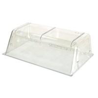 genuine aeg fridge freezer clear salad crisper tray 2247622042