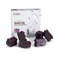 genuine xerox solid ink phaser 88608860mfp 6 sticks magenta