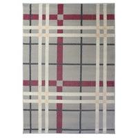 Geometric Liine Modern Grey Rug - Element 120x160