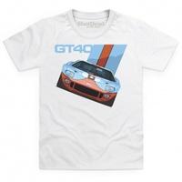 general tee ford gt40 kids t shirt