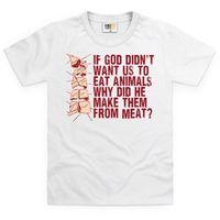 general tee animals are yummy kids t shirt