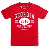 Georgia Tour 2015 Rugby Kid\'s T Shirt