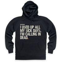 general tee sick days hoodie