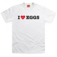 General Tee Love Eggs T Shirt