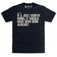 General Tee Jobsworth T Shirt