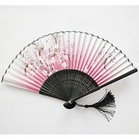 Gentle Breeze Sakura Butterfly Fan With Random Pattern 1 PCS Per Order