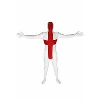 Genuine Morphsuit Lycra Bodysuit Morph Suit Flag Design England Large