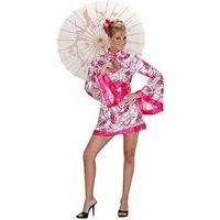 Geisha Costume Medium For Oriental Chinese Fancy Dress