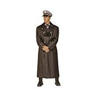 General Coat Leatherlook F/l Costume Small For Wild West Cowboy Fancy Dress