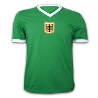 Germany Away 1970\'s Short Sleeve Retro Shirt 100% cotton