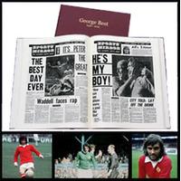 george best football newspaper book