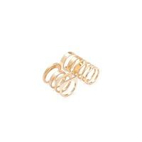 Geo Plated Ring Set