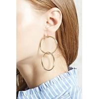 Geo Cutout Drop Earrings