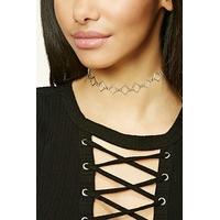 geo cutout choker