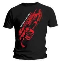 gears of war 2 stained lancer t shirt medium