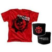 Gears Of War -l- Combo T-shirt & Wristband