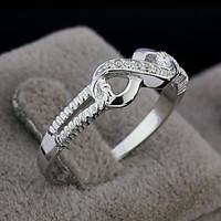 Genuine 925 Sterling Silver Jewelry Designer 8 Brand Rings Wedding Rings Lady Infinity Rings