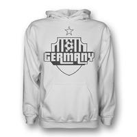 germany country logo hoody white kids