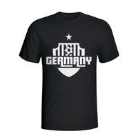 germany country logo t shirt black kids