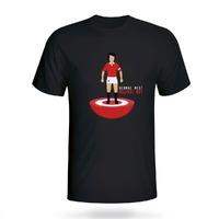 George Best Man Utd Subbuteo Tee (black)