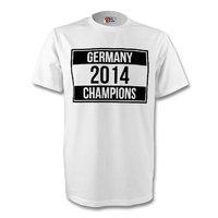 germany 2014 champions tee white kids