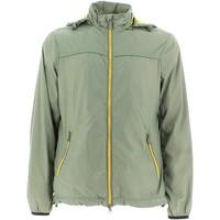 geox m5220a t2170 jacket man mens windbreakers in green